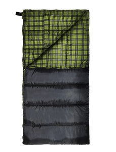 lot 555 image: Ozark Trail Oversized 30F Cool Weather Sleeping Bag, Gray