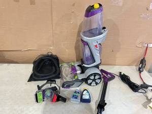 lot 298 image: BISSELL ProHeat 2X Revolution Pet Pro Plus Upright Deep Cleaner 3588F