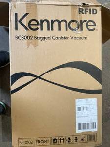 lot 309 image: Kenmore 200 Series Pet Friendly HEPA AllergenSeal Bagged Canister Vacuum Cleaner, BC3002