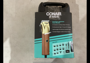 lot 316 image: CONAIR MEN Wood and Gold Performance Home Hair Cutting Kit