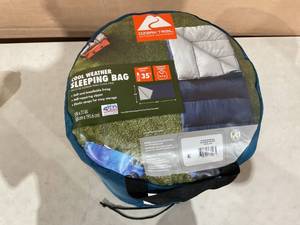 lot 334 image: Ozark Trail 35-Degree Cool Weather Rectangular Sleeping Bag