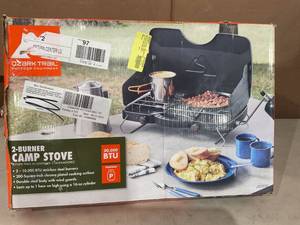 lot 358 image: Ozark Trail 2 Burner Propane Gas Camping Stove