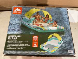 lot 367 image: Ozark Trail Summer Oasis 4-Person Inflatable Island