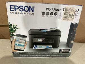 lot 370 image: Epson WorkForce WF-2950 All-in-One Wireless Color Printer with Scanner, Copier and Fax