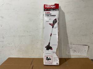 lot 267 image: Hyper Tough 20V Max Cordless 12-inch String Trimmer