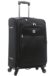 lot 480 image: Protege 20 Arendale Softside Carry-on Luggage Upright, Black