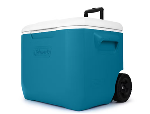 lot 481 image: Coleman Chiller Series 60qt Wheeled Portable Cooler