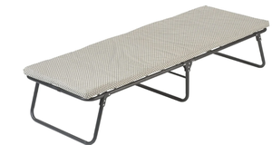 lot 482 image: Coleman Ridgeline Camping Cot with Foam Sleeping Pad, 26 x 13 x 75 in, Green