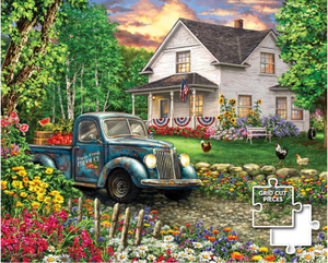 lot 495 image: Springbok Home Sweet Home 2000 Piece Jigsaw Puzzle