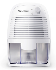 lot 498 image: Pro Breeze Mini Portable Dehumidifier, 17oz Ultra Quiet Compact Peltier Dehumidifier, 215 Sqft