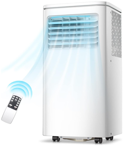 lot 63 image: ZAFRO 8,000 BTU Portable Air Conditioners, Portable AC with DehumidifierFanSleep Modes