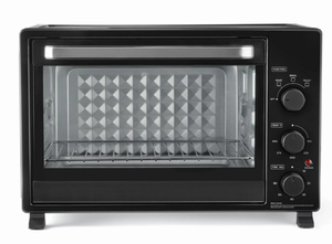 lot 90 image: Mainstays XL Toaster Oven, 32L 6-Slice Family Size, Black, 1500W