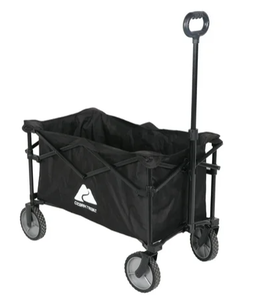 lot 103 image: Ozark Trail Multi-Purpose Big Bucket Cart, Black Wagon