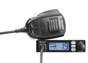 lot 120 image: Cobra 19 ULTRA 6 AMFM Recreational CB Radio, Ultra-Compact Full Featured, 40-Channels