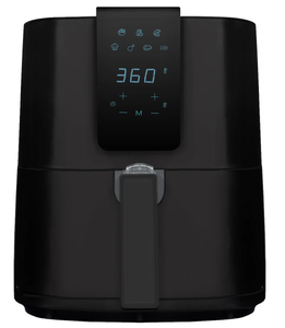 lot 296 image: Emerald Air Fryer 1800 Watts with Digital LED Touch Display & Slide Out Pan, Detachable Basket 5.2L Capacity