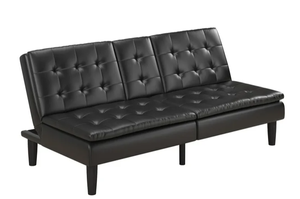 lot 463 image: Mainstays Memory Foam Futon with Cupholder and USB