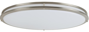 lot 538 image: Design House 587261 Owens Integrated LED 32 Indoor Oval Dimmable Ceiling Light