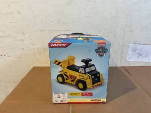 lot 286 image: Paw Patrol Rubble 6Volt Quad Ride-on Toy for Toddlers Ages 1.5 Years, Max Speed 2 MPH by Huffy