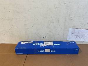 lot 190 image: 100 Portable IndoorOutdoor 169 Theater Projection Screen, Detachable Legs