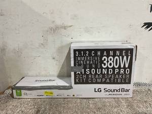 lot 70 image: LG 3.1.2 Channel High-Resolution Audio Sound Bar with Dolby Atmos