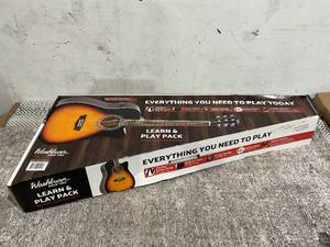 lot 75 image: Washburn Acoustic Guitar Learn & Play Pack Bundle