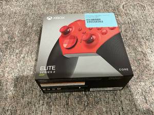 lot 112 image: Microsoft Bluetooth Elite Series 2 Controller Red