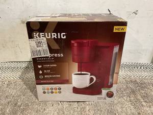 lot 129 image: Keurig K-Express Essentials Single-Serve K-Cup Pod Coffee Maker