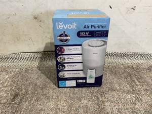 lot 136 image: LEVOIT Core 200-s Air Purifier for Home Bedroom, Smart WiFi Alexa Control, Covers up to 916 Sq.Foot