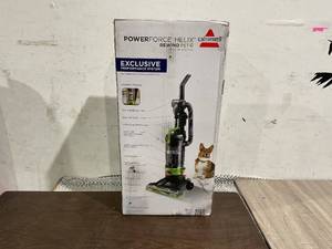 lot 155 image: BISSELL PowerForce Helix Turbo Rewind Pet Upright Vacuum