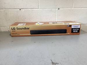 lot 441 image: LG 2.0 Channel Soundbar with Bluetooth Streaming