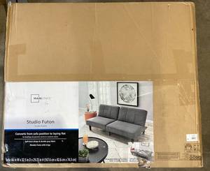 lot 455 image: Mainstays Studio Futon