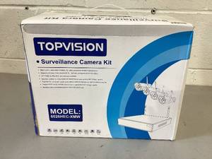 lot 486 image: TOPVISION 4pcs Wired Security Camera System, 8CH 3MP NVR