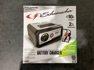 lot 504 image: Schumacher SC1282 10-Amp 12V Fully Automatic Battery Charger and Maintainer