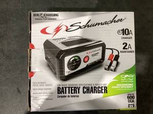 lot 507 image: Schumacher SC1282 10-Amp 12V Fully Automatic Battery Charger and Maintainer