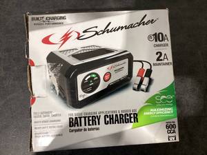 lot 508 image: Schumacher SC1282 10-Amp 12V Fully Automatic Battery Charger and Maintainer