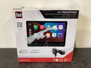 lot 516 image: Dual Electronics XD28BT, Car Stereo Head Unit, Double DIN with Bluetooth, 7-Character LCD