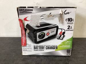 lot 520 image: Schumacher SC1282 10-Amp 12V Fully Automatic Battery Charger and Maintainer
