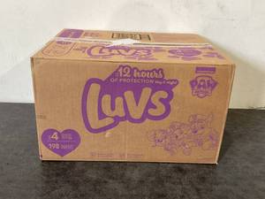 lot 531 image: Luvs Diapers Paw Patrol Size 4, 198 Count