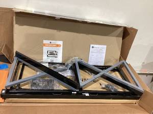 lot 548 image: Whalen Xavier 3-in-1 Television Stand for TVs up to 70, Black