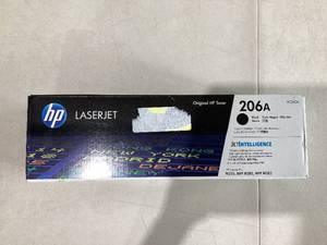 lot 577 image: HP 206A Black Toner Cartridge  Works with HP Color LaserJet Pro M255