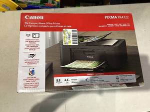 lot 600 image: Canon PIXMA TR4722 All-in-One Wireless InkJet Printer with ADF, Mobile Print and Fax