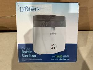 lot 292 image: Dr. Browns Deluxe Electric Sterilizer for Baby Bottles and Other Baby Essentials