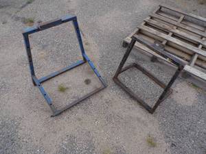 lot 59 image: Pair of Snowmobile Stands