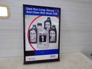 lot 86 image: Double Side Metal Sign with Stand