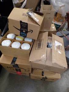 lot 107 image: Huge Lot of Oil, Fuel, Hyd Filters See pics for Description and part numbers