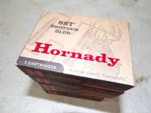 lot 115 image: 25  Hornaday 20GA 2 34 Slugs