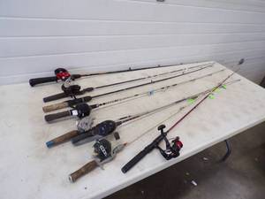 lot 147 image: Fishing Rods and Reels
