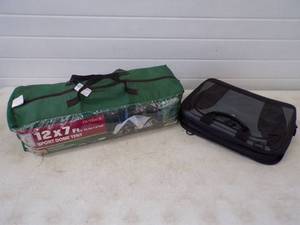 lot 149 image: Tent and Computer Bag