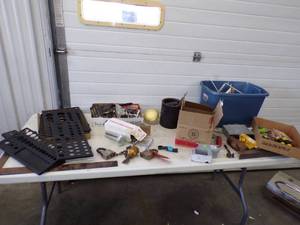 lot 202 image: Socket Organizer with Hardware lot see Pics