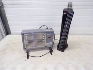 lot 245 image: Pair of Electric Heaters